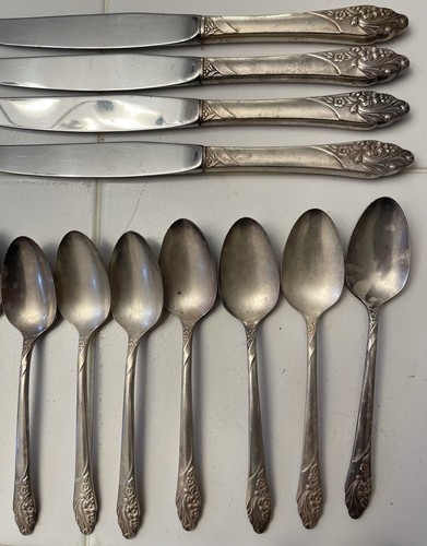 Vintage Oneida Community Teller Abendstern Besteck Set - 53 Teile - Bild 6 von 9