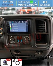 For 2003-2007 Chevrolet Silverado 1500 2500 Android 13 CarPlay Stereo Radio GPS