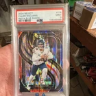 Panini Select Caleb Williams #114 Red & Blue Shock Rookie PSA 9 Bears