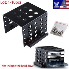 Hard Drive Mount Adapter -2.5 to 3.5 Inch HDD Mount Rack Holder Bracket Cage Lot