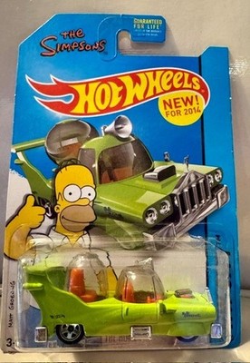 Hot Wheels HW City 2014 The Simpsons The Homer Original Packaging