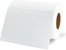 Name Tag Stickers,3.5" X 2.25" White Labels,Waterproof/Oil/Tear Resistant/Ink Wo