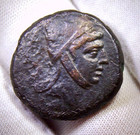 PONTOS AMISOS Mithradates VI Perseus Pegasos Greek Bronze Coin — photo 6
