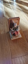 Vintage Seymore Mann Collectible Bunny Tales Rabbit Bookends Figurine