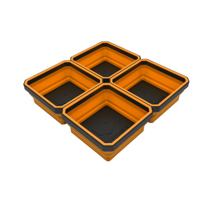 E-Z Red Quad EZTRAYS Orange EZTRAY-QOR