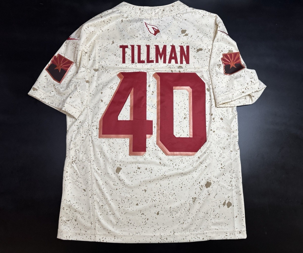 XL Authentic *Stitched* #40 Tillman Rivalries Vapor FUSE Jersey