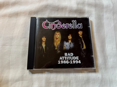 Cinderella - Bad Attitude: 1986-1994 CD 2000 Connoisseur 80s Import OOP RARE