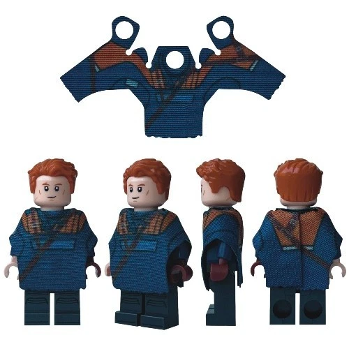 CAPES4MINIFIGS CUSTOM Cal Kestis Cape - NUR UMHANG - KEINE MINIFIGUREN