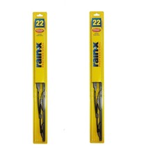 Set-r49rx30122-f Rain-x Set Of 2 Windshield Wiper Blades Front For Chevy Mb Pair