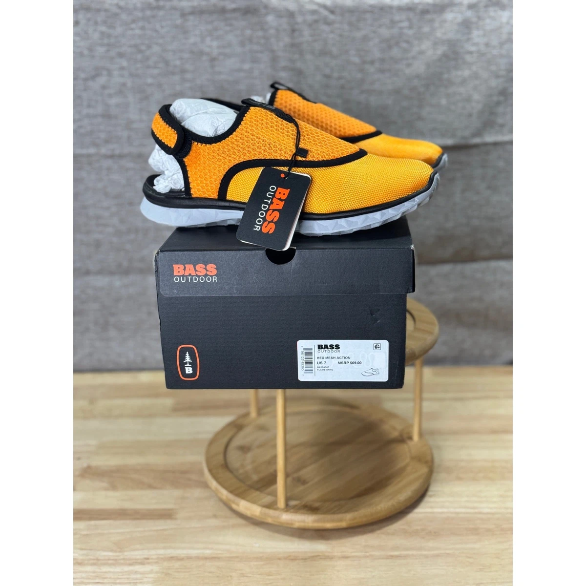 Bass Outdoor Hex Knit Pull On – Scarpe Da Escursionismo Uomo, Impermeabili E Con Suola BGrip - 3