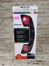 RetroPhone COOL Old School type Handset plug in 2 cell phone Tested WORKS c-pics