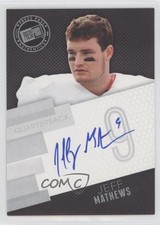 2014 Press Pass Signings Silver Jeff Mathews #PPS-JM3 Auto 0gg4