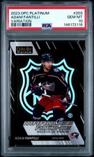 2023 UD O-PEE-CHEE PLATINUM VAR #203 ADAM FANTILLI PSA 10