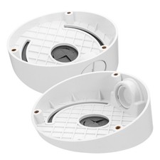 2 Sets Security Camera Junction Box Wall Mount Bending Bracket Angle