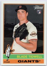 Blade Tidwell 2025 Topps Heritage #698 Chrome