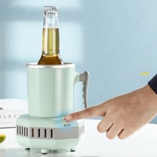 Home Office Portable Instant Cooling Cup Cold Drink Machine, UK Plug 220V