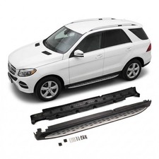 SUV-Seitenstufen-Set aus Aluminium für Mercedes ML-Klasse GLE W166 2011-2018 SUV-Seitenstufen-Set aus Aluminium für Mercedes ML-Klasse GLE W166 2011-2018