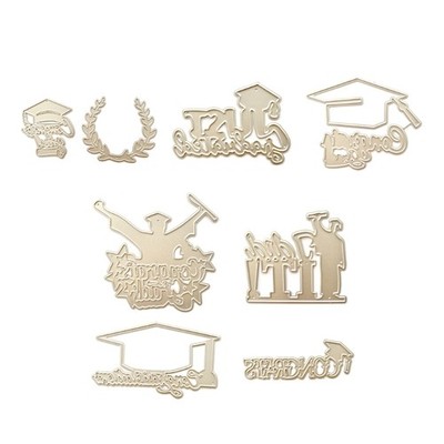 Graduation Metal Cutting Dies Template for Scrapbook Album Paper Card Embossing