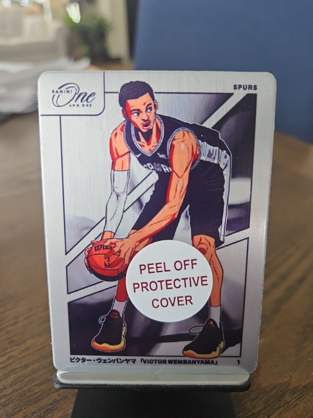 2024-25 Panini One And One Victor Wembanyama Manga Case Hit SSP #9 Spurs