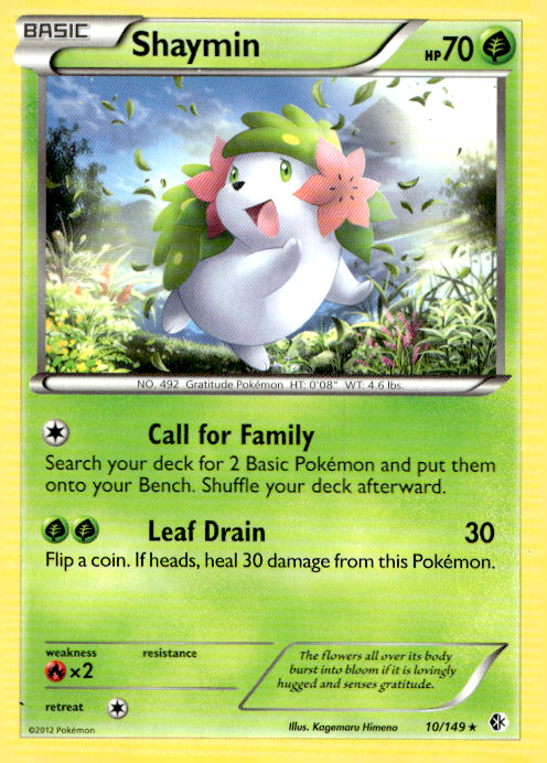 Shaymin 10/149 Rare Regular Boundaries Crossed LP