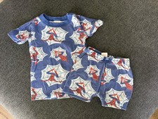 Hanna Andersson Short John Spider-Man Pajama Set Size 4