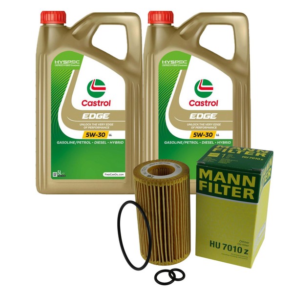 Mann Inspektionspaket 10L Castrol Titanium 5W-30 FüR Mercedes Sprinter 35-T-image