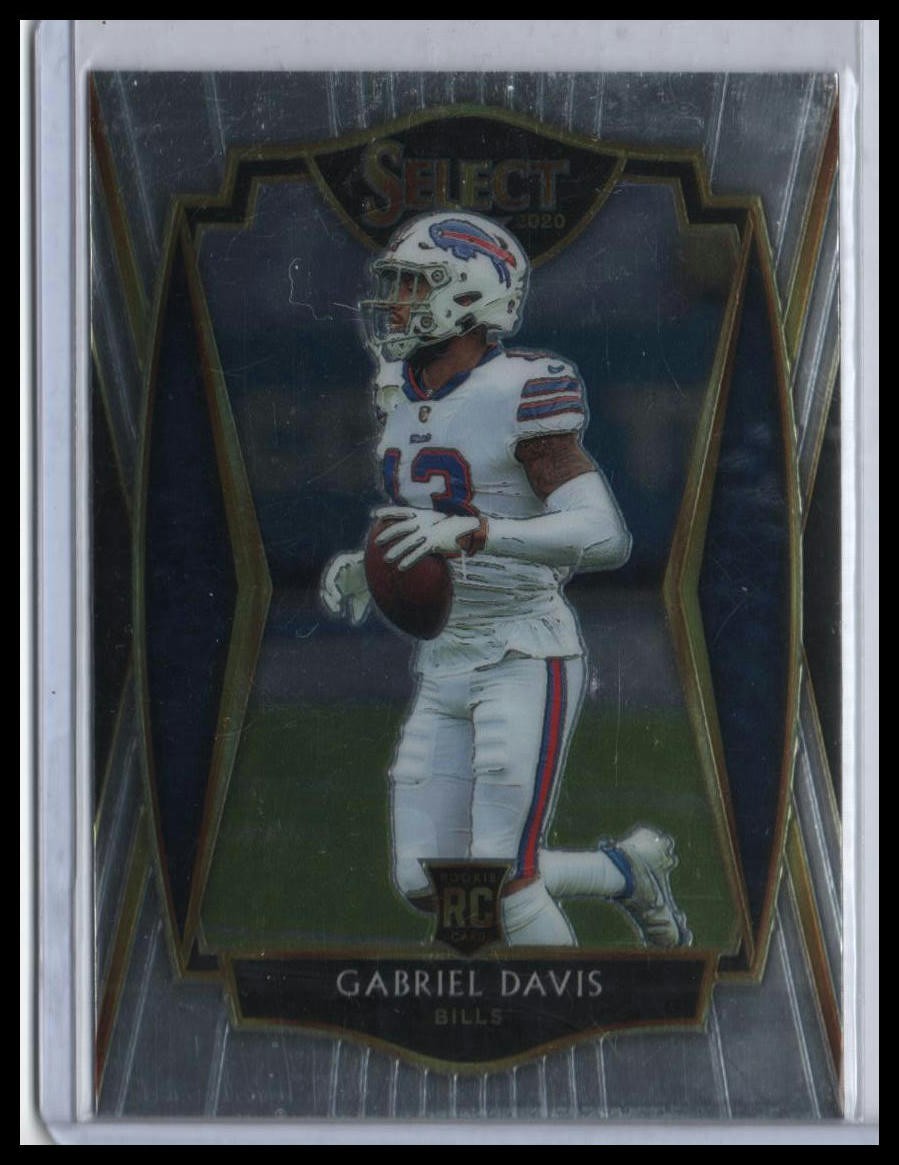 2020 Panini Select Gabriel Davis #182 Rookie