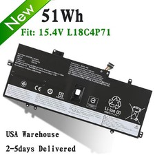 L18C4P71 Battery 51Wh For Lenovo ThinkPad X1 Carbon 7th Gen 2019 / 8th Gen 2020