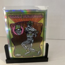 2025 Topps Chrome RICKEY HENDERSON ULTRA VIOLET ALL-STARS Refractor SSP Case Hit