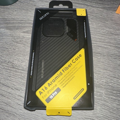 Aulumu A16 Aramid Fiber for iPhone 16 Pro Case | 1500D Ultra Slim Woven