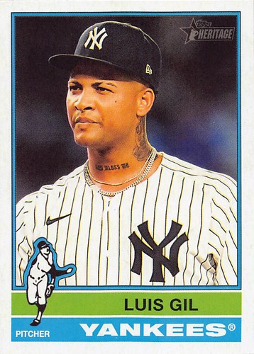 2025 Topps Heritage #142 Luis Gil | Baseball Card
