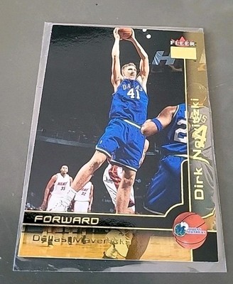 DIRK NOWITZKI NBA CARD FLEER PREMIUM 2000-01 # 34 DALLAS MAVERICKS