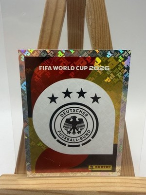 Panini Fifa World Cup 2026 Sticker - Germany Team Badge Foil Holo GER 1