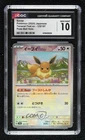 Eevee Japanese Poke Ball Foil Pokemon SV8a: Terastal Fest ex CGC 10 Gem Mint