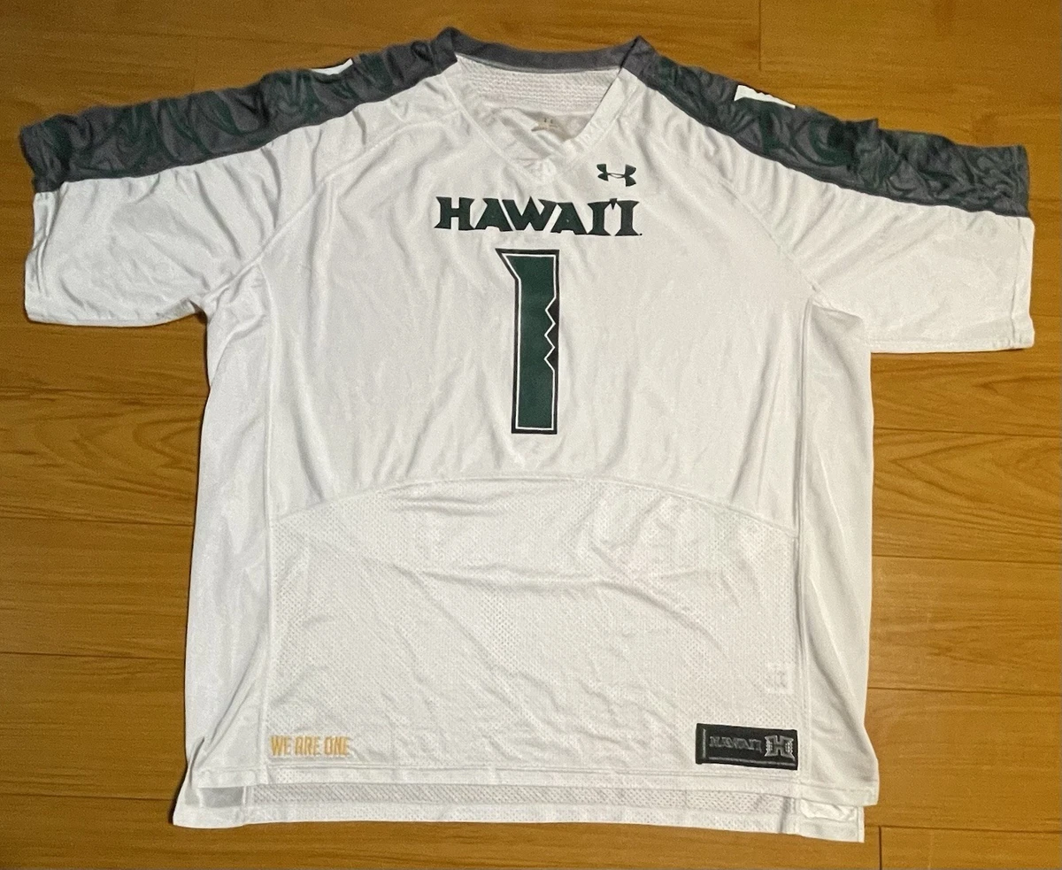 Hawaii Rainbow Warriors White NCAA Jerseys for sale | eBay