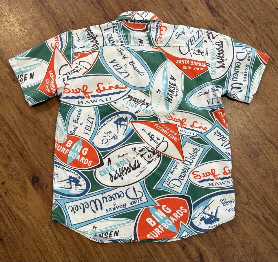 Vintage 90’s Suf Line Hawaiian Shirt Jams World Velzy Noll Weber Bing Noll - Image 4 of 4