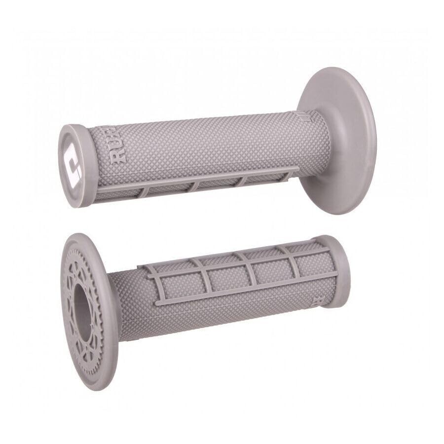 ODI Motocross Half-Waffle Grips - Grey H01RFGRAY