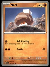 Nacli 121/193 Common Paldea Evolved Pokemon NM