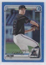 2020 Bowman Draft Chrome Blue Refractor 110/150 Dax Fulton Daxton #BD-131 09an
