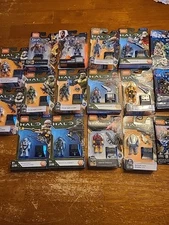Mega Construx HALO Wide Range Off Figures Lot Of 14 Boxes And 3 Blind Bags