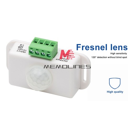 DC 12V-24V 6A Automatic Adjustable Infrared PIR Motion Sensor Switch Module - Picture 6 of 13