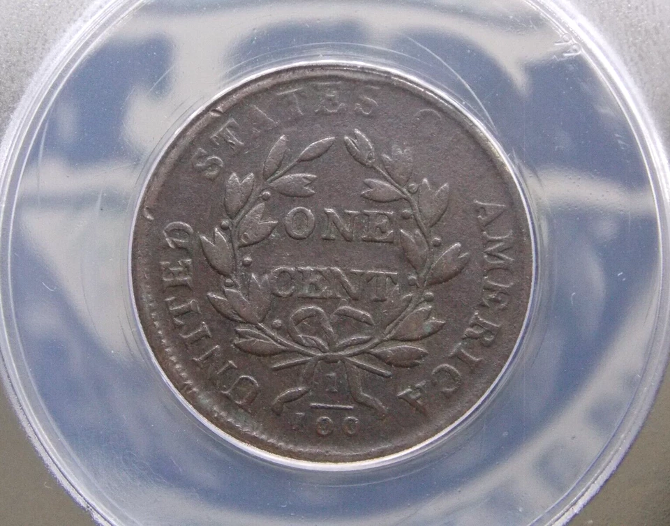 1805 Draped BUST Large Cent 1c ANACS VF30 Details #761 Very Fine ECC&C, Inc. - Image 2 of 4