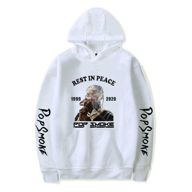 Rap Singer Pop Smoke Hoodie Men Women Casual Sweatshirt Pullover Coat Tops 2020 eBay