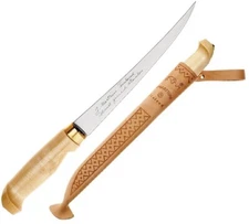 Marttiini Classic Fillet Kitchen Knife 7.5" Stainless Steel Blade Wood Handle