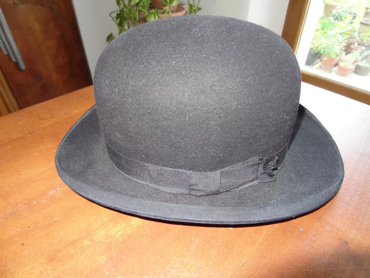 Rareté âge large chapeau tendeur de chapeau FERROS chapeau stretch cylindre  antique melon