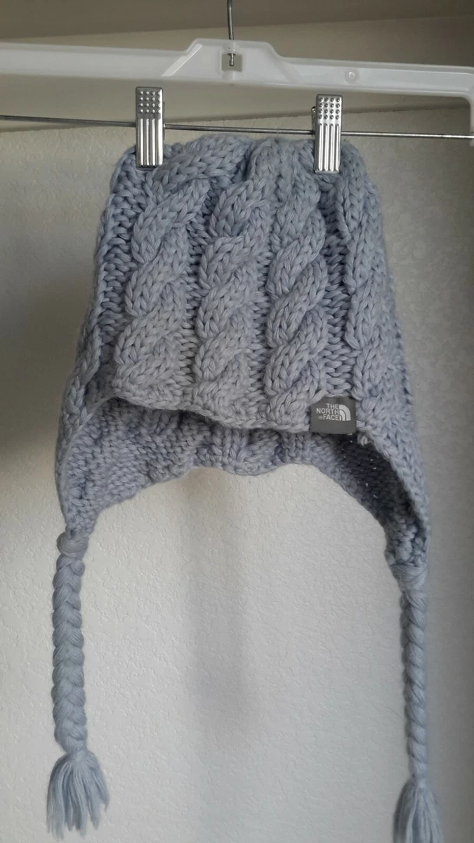 The north face cheap fuzzy earflap beanie
