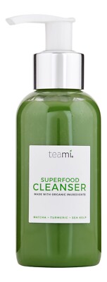 SUPERFOOD CLEANSER 4 oz. Facial Cleanser ORGANIC Ingredients teami Blends