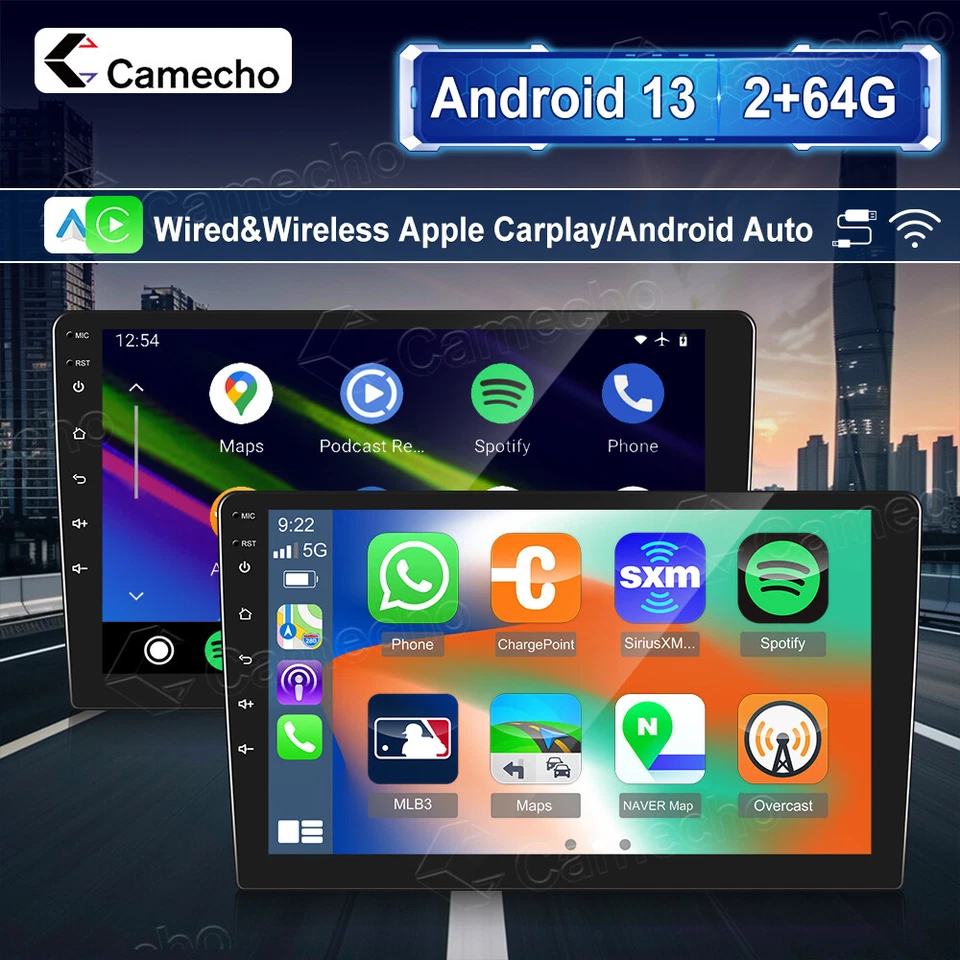 Rádio de navegação GPS para Toyota Sienna 2015-2018 carro estéreo Apple Carplay Android 13 - Imagem 4 de 4