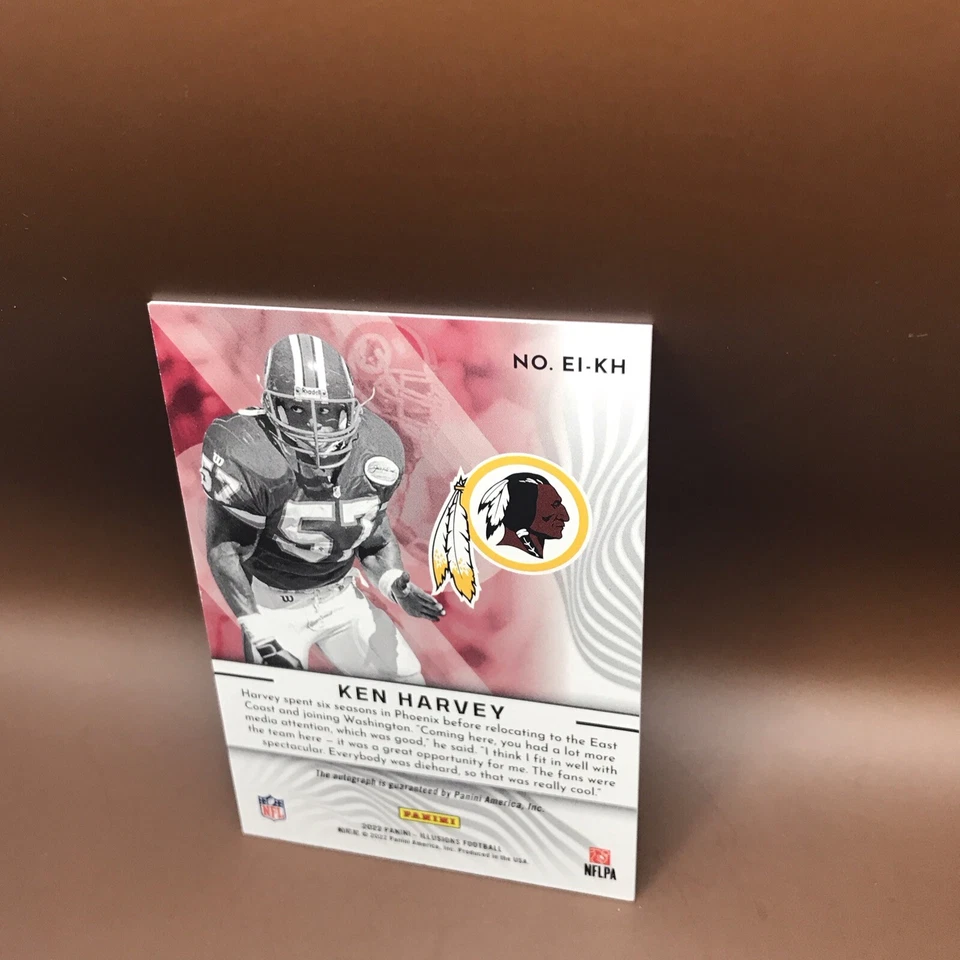 2022 Illusions Ken Harvey Black Elusive Ink Autograph Auto #11/50 - Image 3 of 3