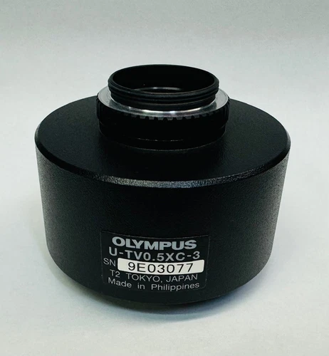 Olympus U-TV 0.5XC-3  Microscope Camera Photo Adapter Lens For Some BX Models